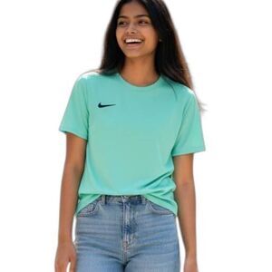 NIKE DRI-FIT MINT/TURQUOISE SHIRT SZ.M-Y NWT.